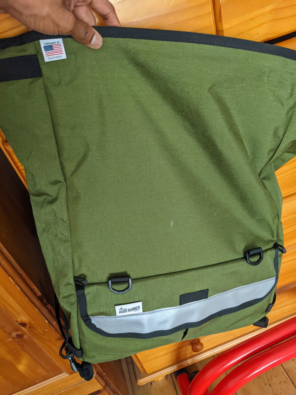 Road Runner Jumbo Jammer 17L Lenkertasche Schwarz Cordura