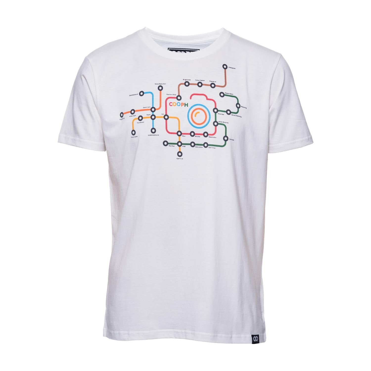 COOPH METRO T-Shirt Herren Print Baumwolle Graphic