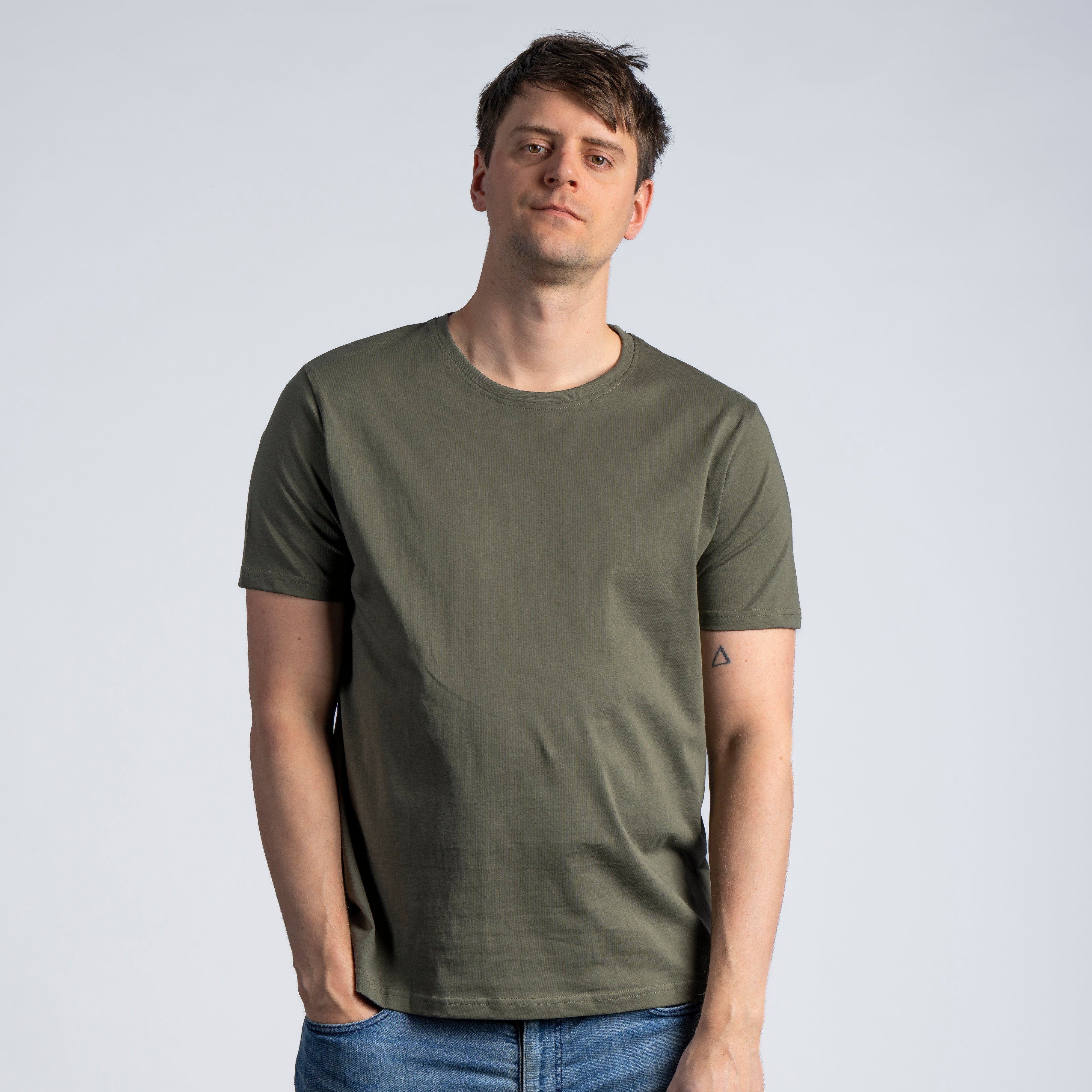 COOPH Basic T-Shirt Weiß S Bio-Baumwolle