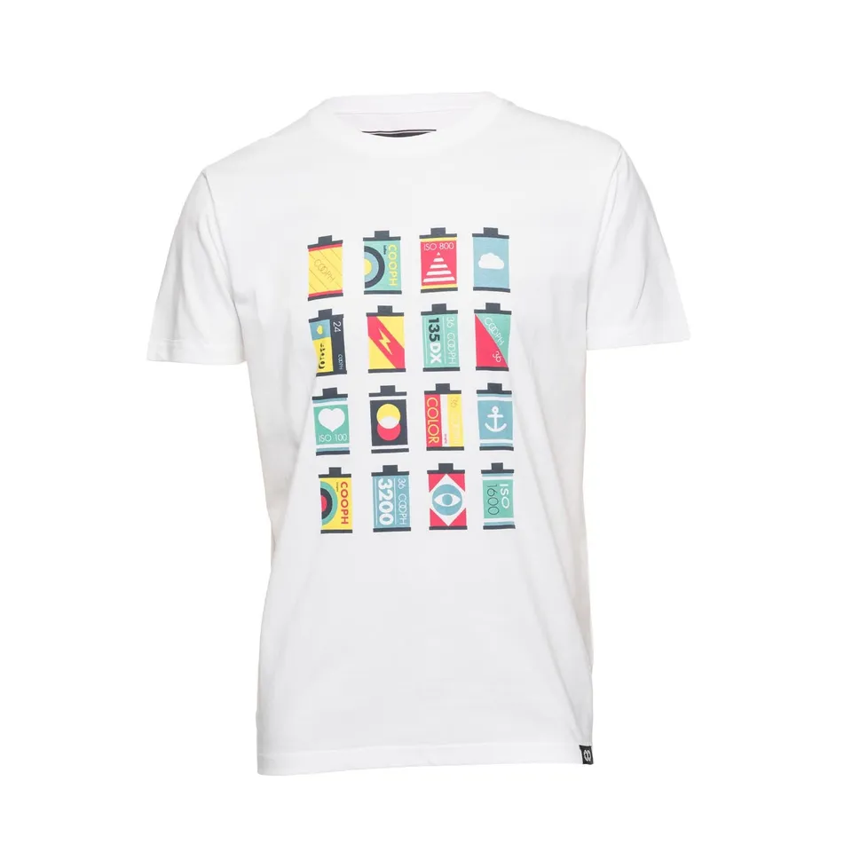 COOPH Canisters T-Shirt Gelb Größe M Fotoprint