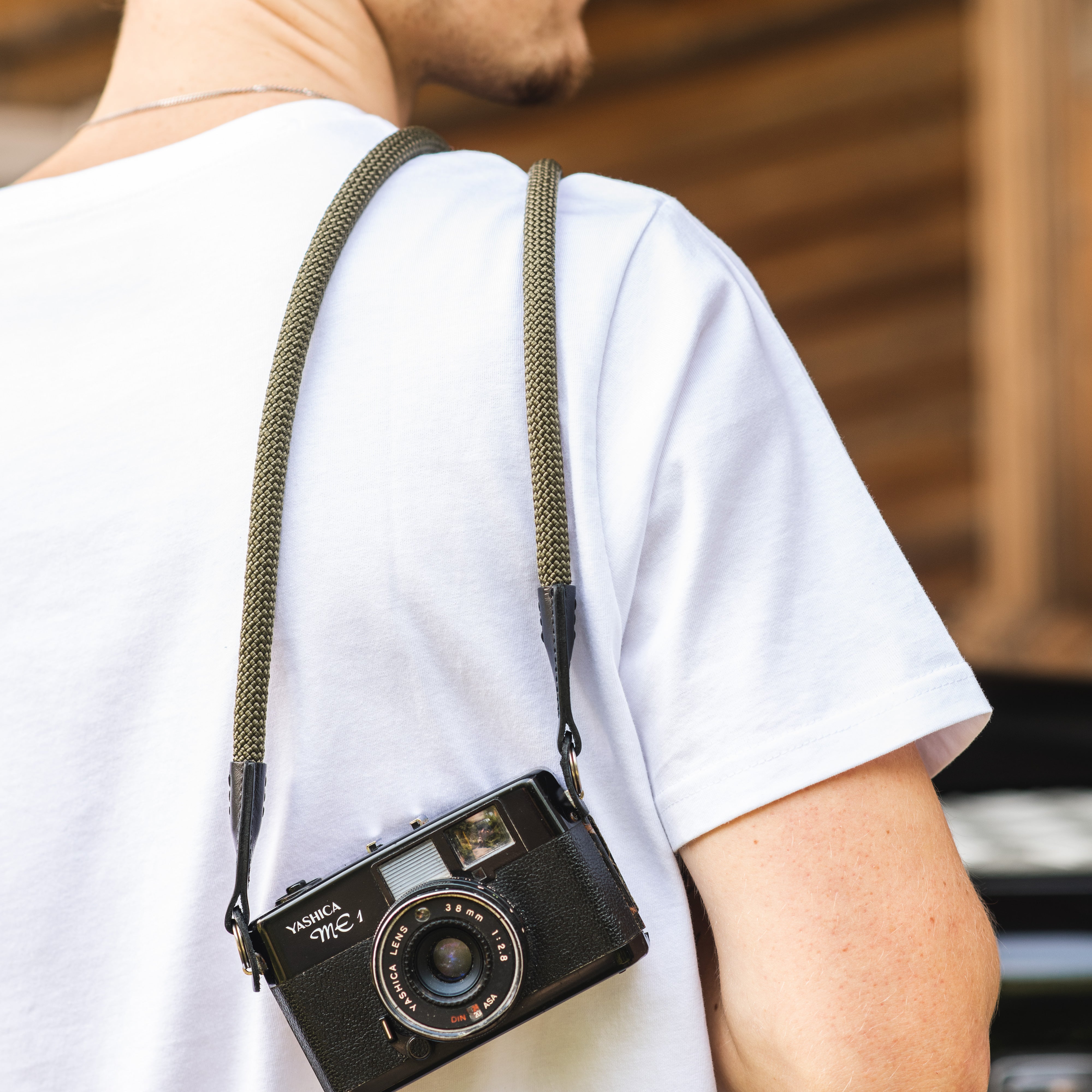 COOPH Rope Camera Strap Kameragurt Seil 115cm Rost