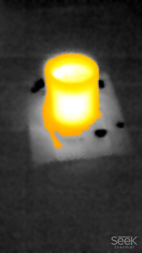 Seek Thermal Compact Wärmebildkamera Lightning Schwarz Standard