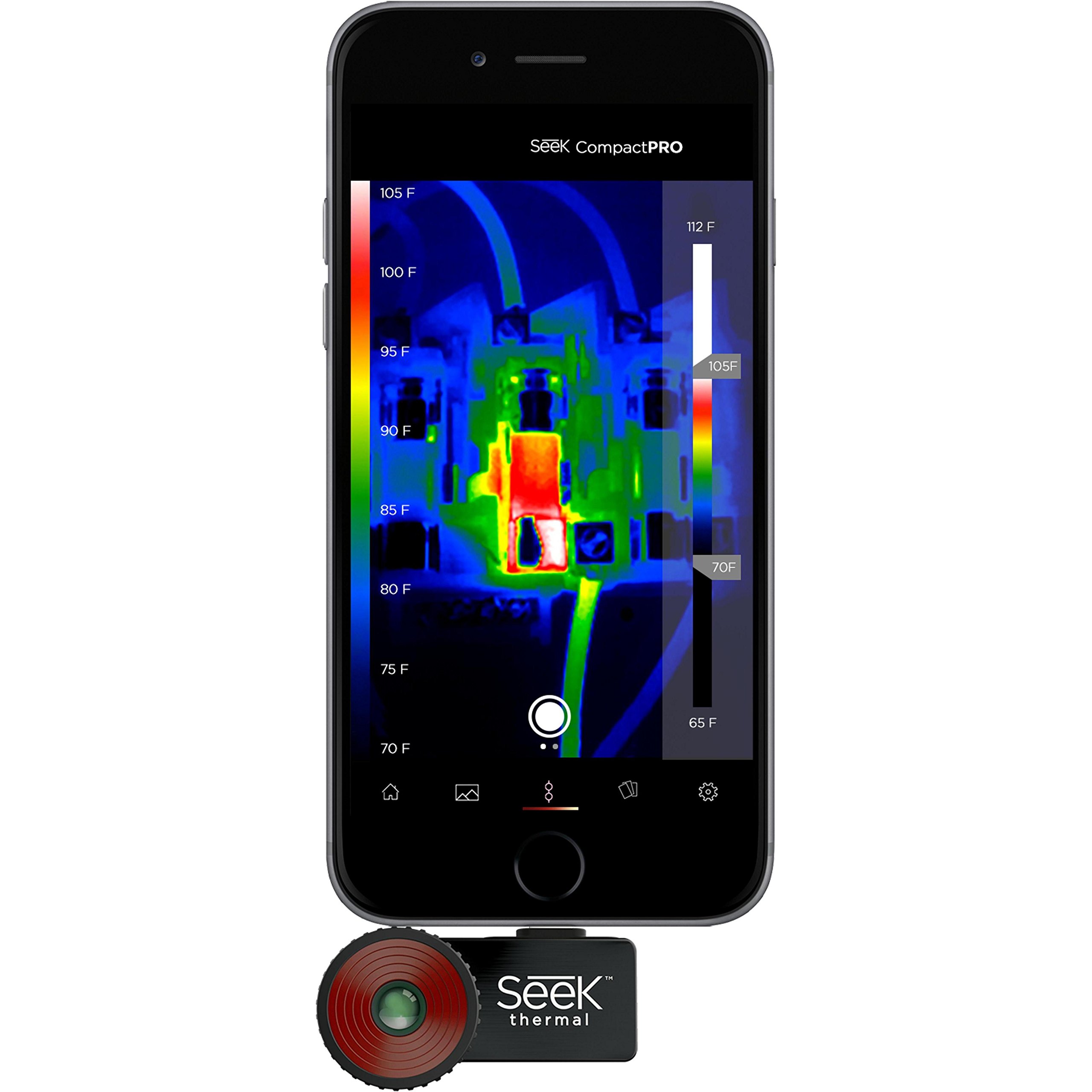 Seek Thermal CompactPRO Wärmebildkamera iPhone Lightning