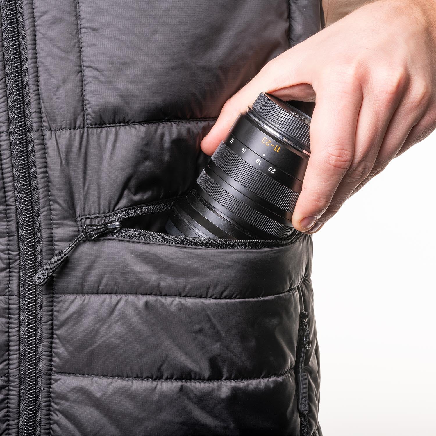 COOPH Therm-IC Fotoweste Herren Heizweste schwarz M