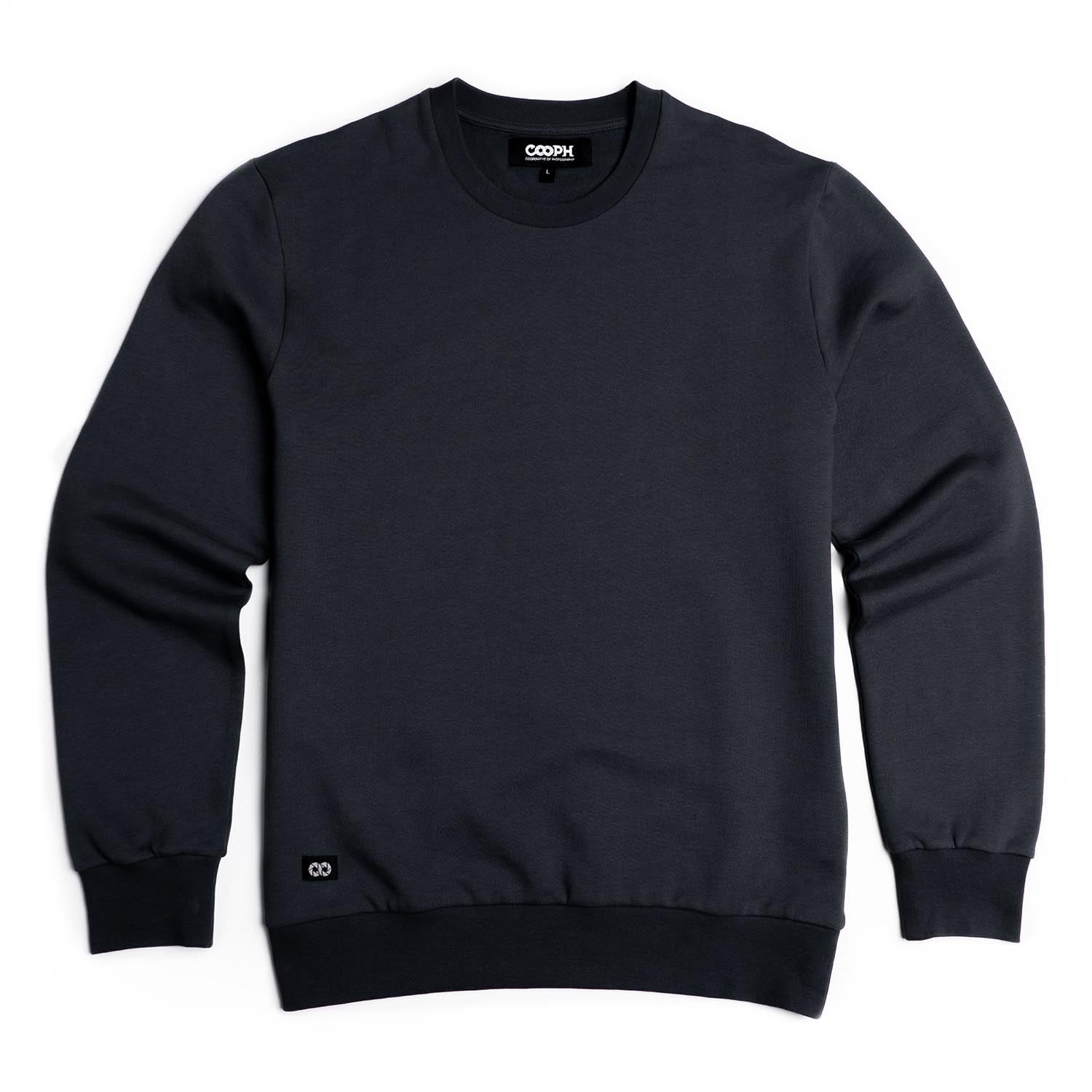 COOPH Roam Sweater Pullover Off Navy aus Bio-Baumwolle