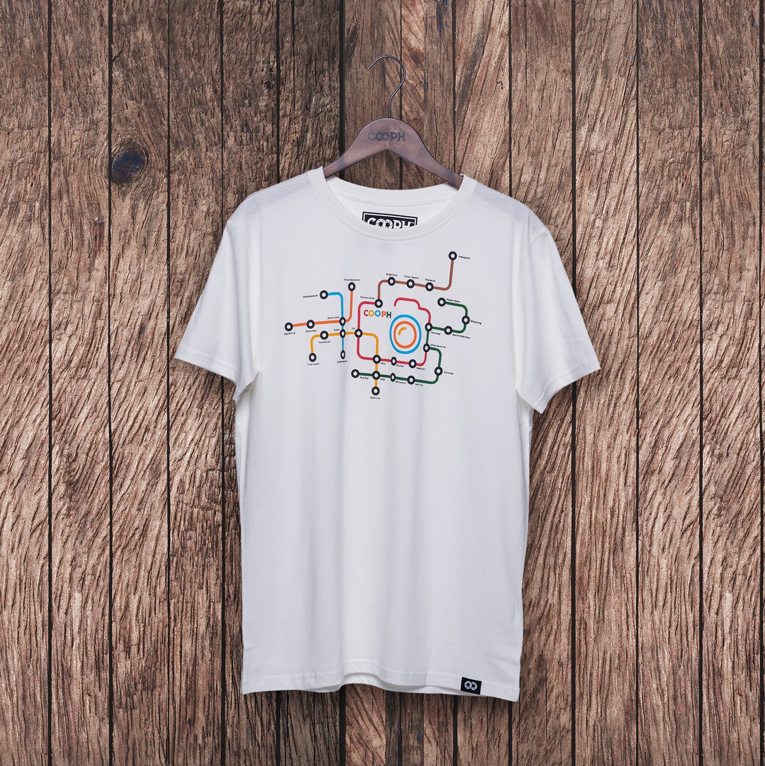 COOPH METRO T-Shirt Herren Print Baumwolle Graphic