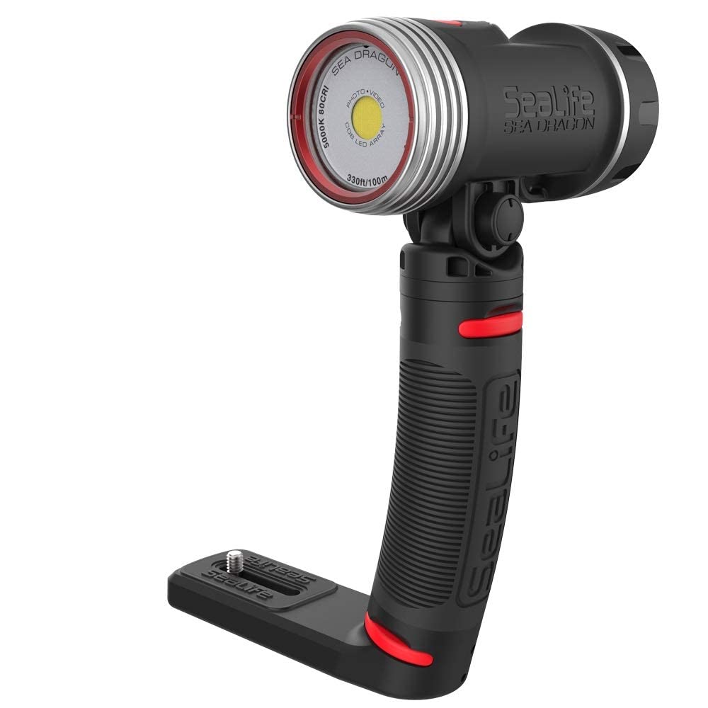 SeaLife Sea Dragon 2000F Videolicht 2000 Lumen Set Tray