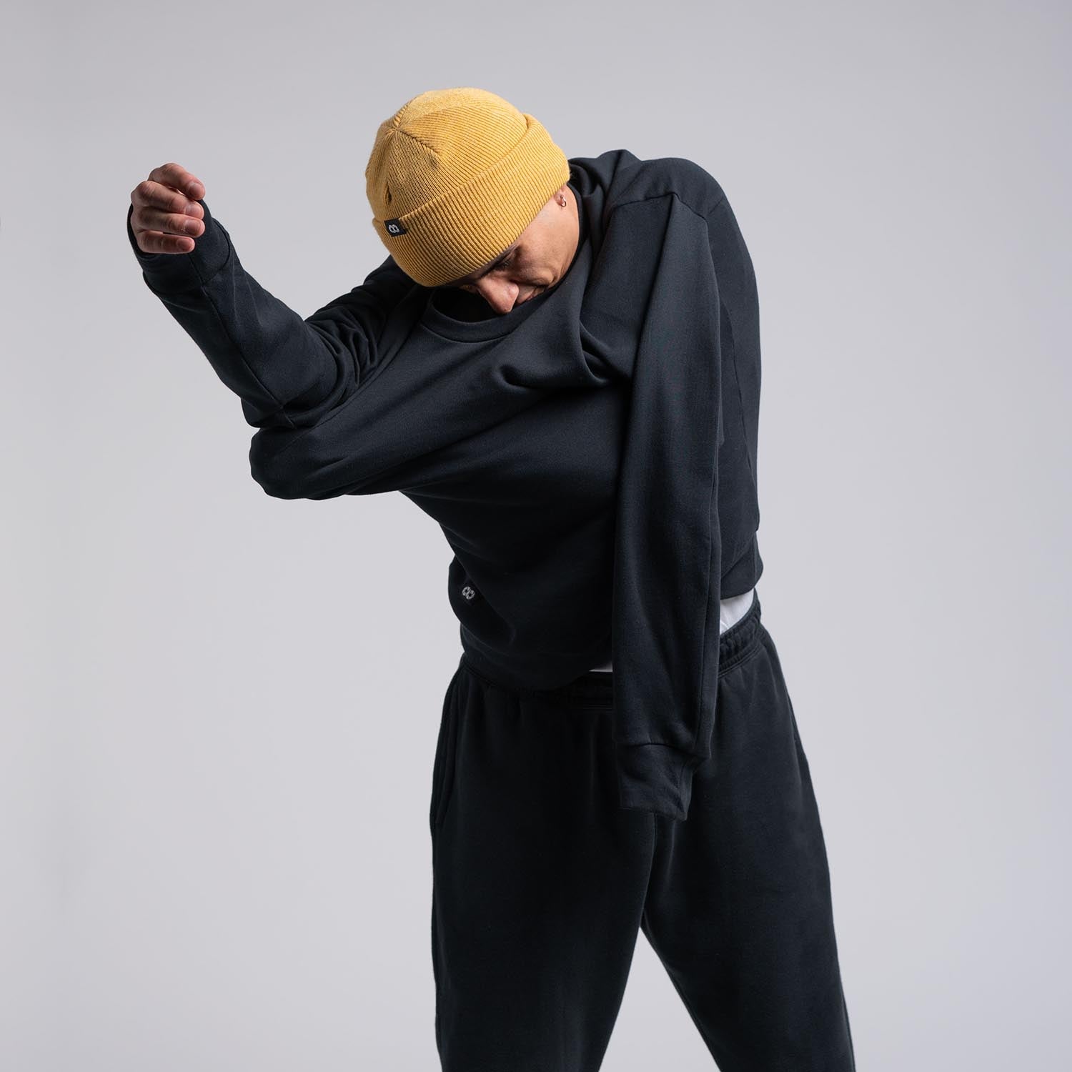 COOPH Roam Sweater Pullover Off Navy aus Bio-Baumwolle