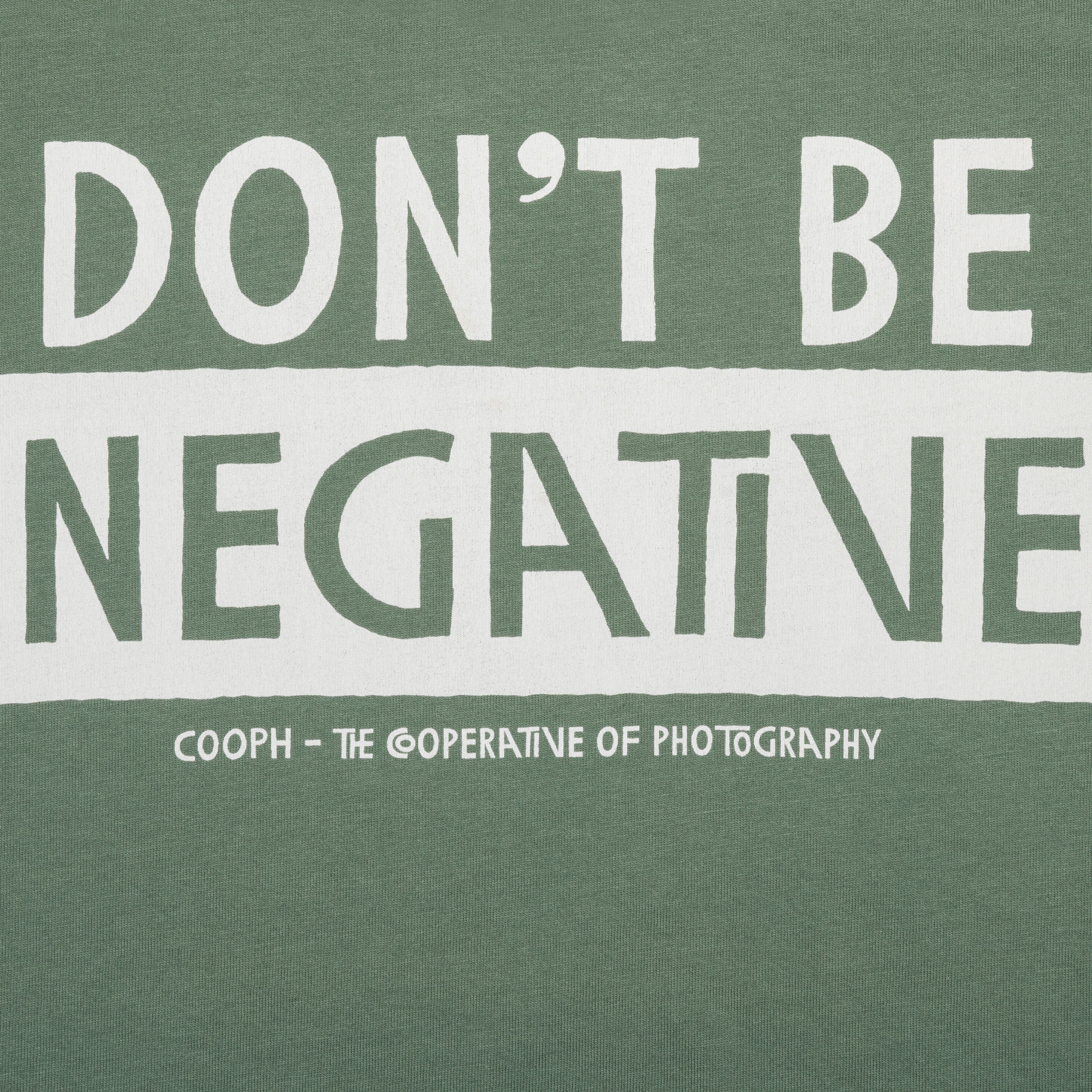 COOPH Don't Be T-Shirt Grau M Damen-Print