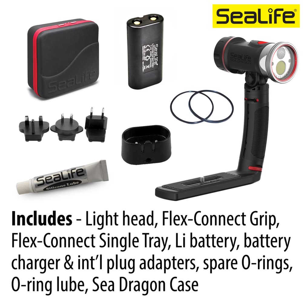 SeaLife Sea Dragon 3000SF Pro Dual Beam Unterwasser-Licht Rot