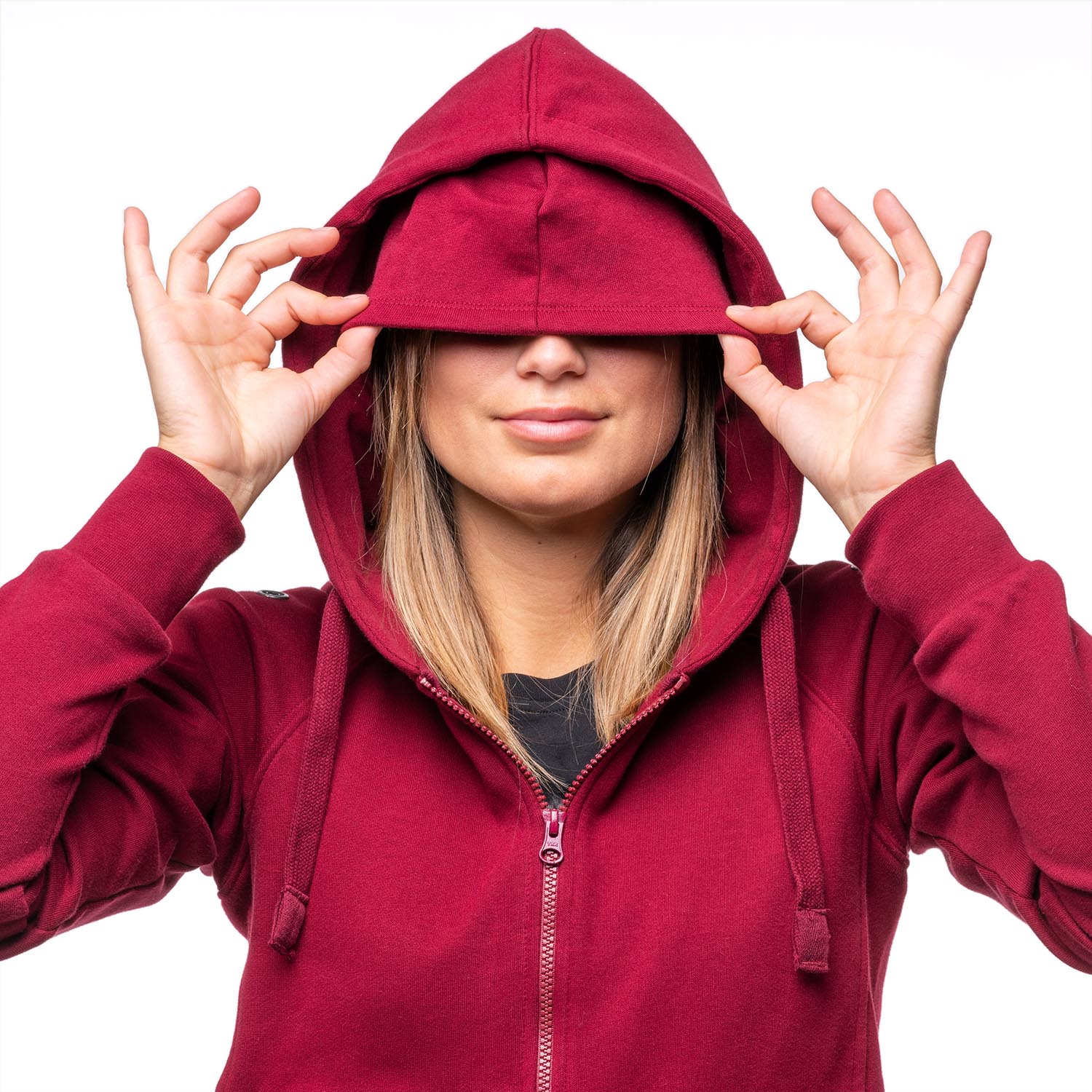 COOPH Original Raglan Hoodie Damen grau Kapuzenpullover