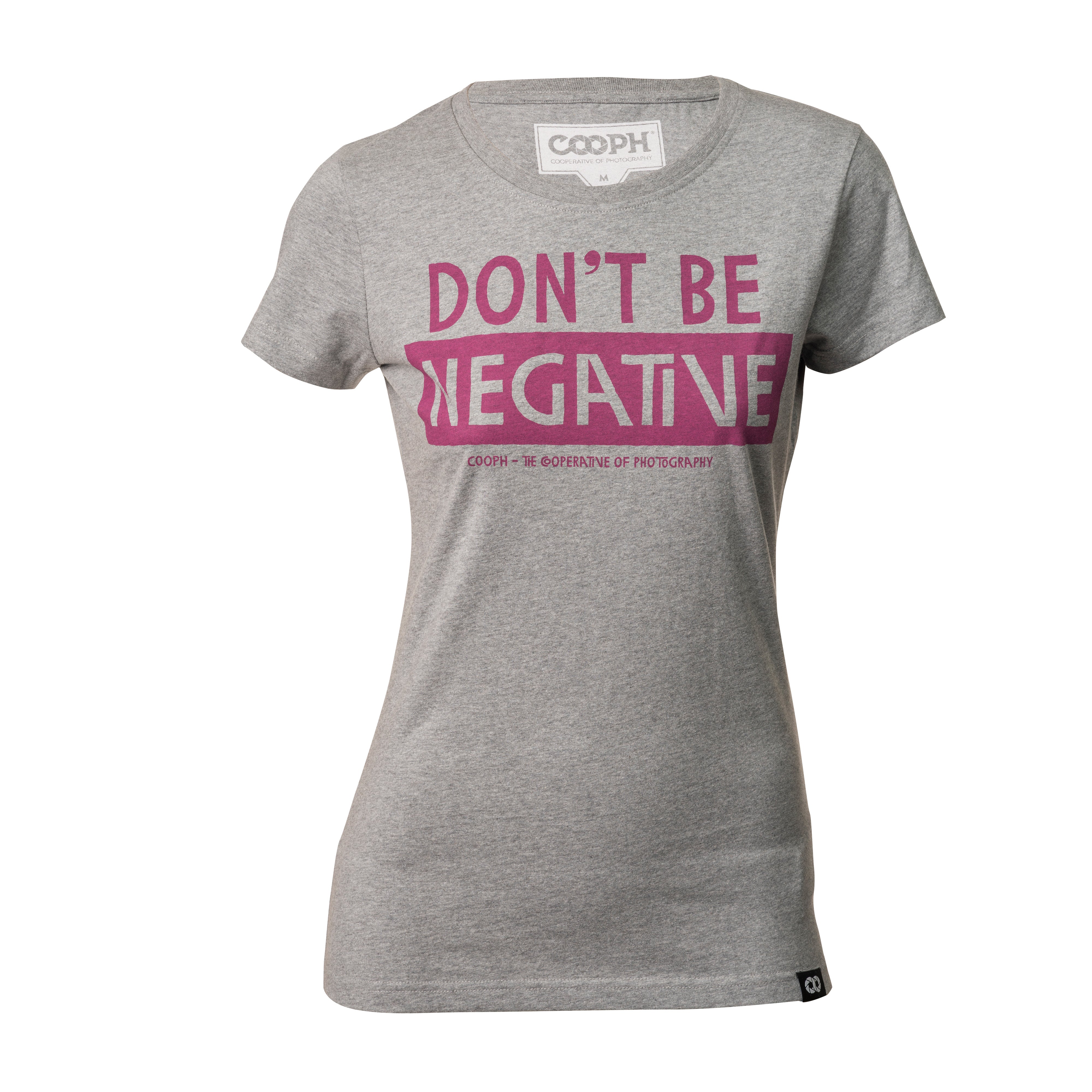 COOPH Don't Be T-Shirt Grau M Damen-Print