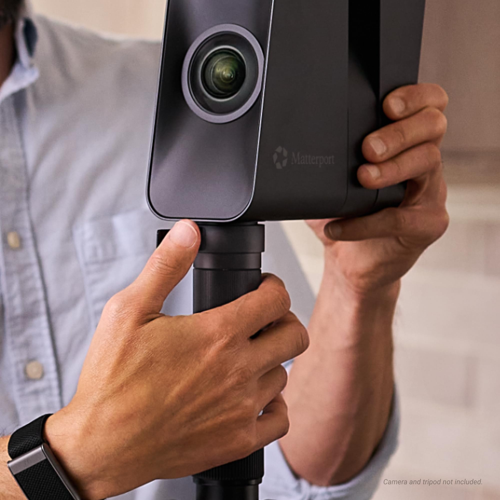 Matterport Pro3 Schnellspannklemme Stativhalterung Alu