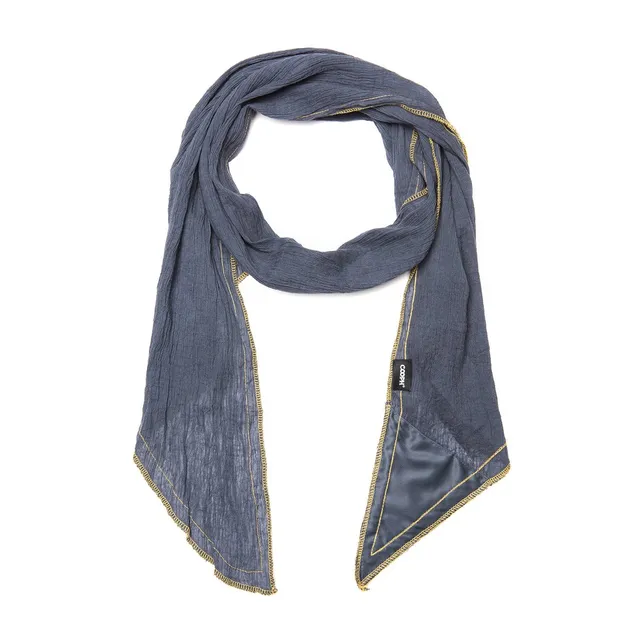 COOPH Scarves Scarf ORIGINAL Schal Grau Mikrofaser