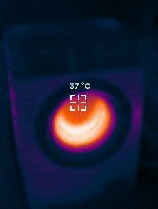 Seek Thermal Reveal Wärmebildkamera Schwarz-Blau LED