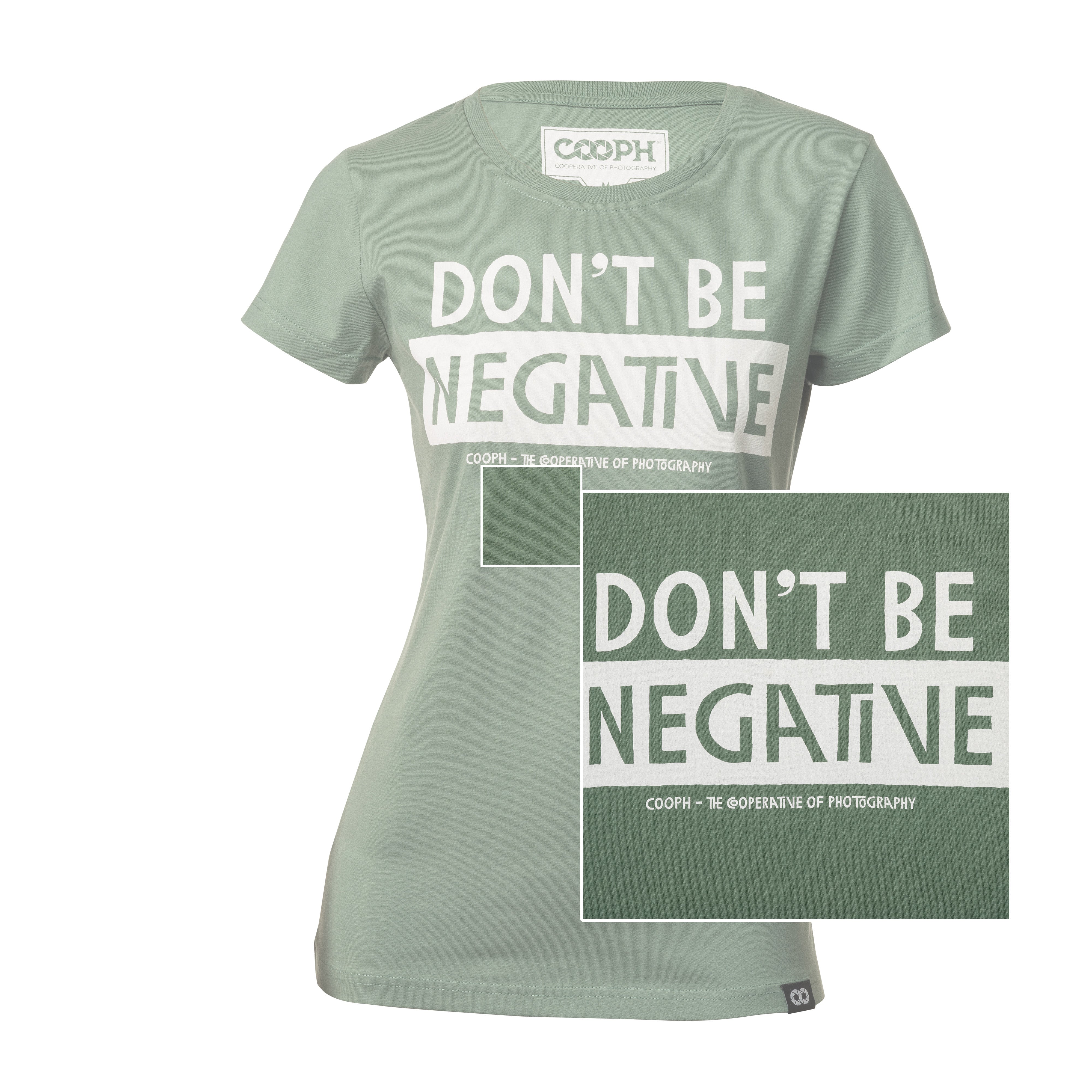 COOPH Don't Be T-Shirt Grau M Damen-Print