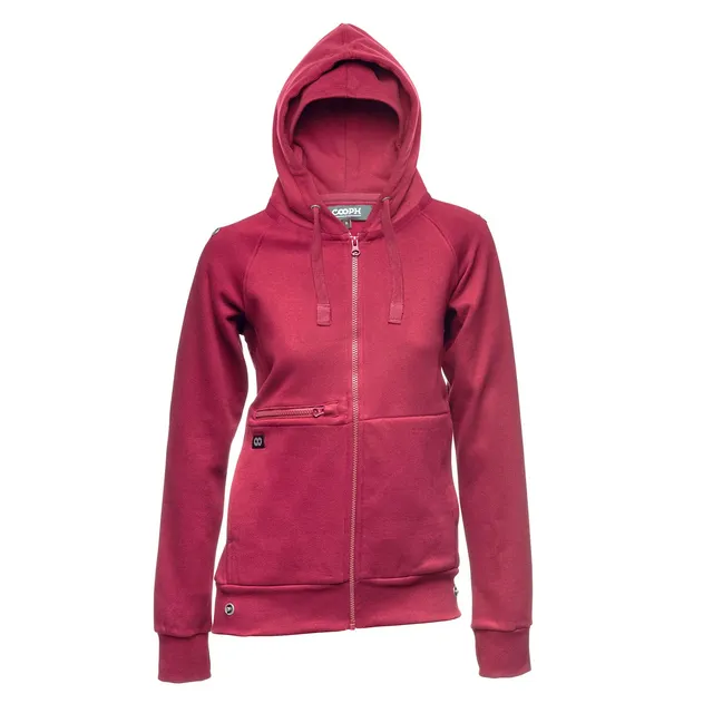 COOPH Original Raglan Hoodie Damen grau Kapuzenpullover