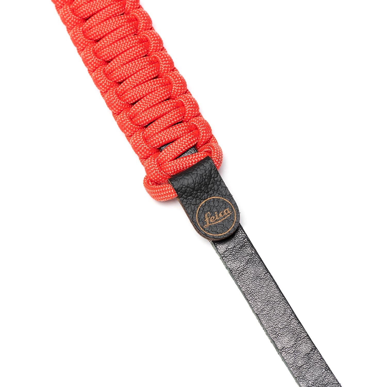 COOPH Leica Paracord Strap Kameragurt Black Red 126cm