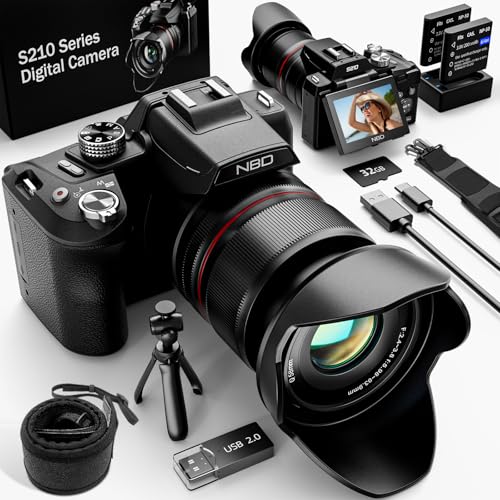 NBD Digital Camera S210F Digitalkamera 8K 64MP Zoom-Set