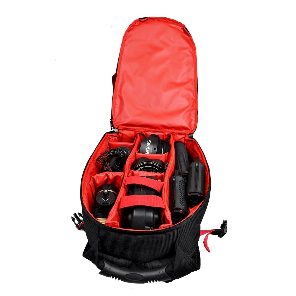 SeaLife Photo Pro Rucksack Kamerarucksack 8L Schwarz Nylon