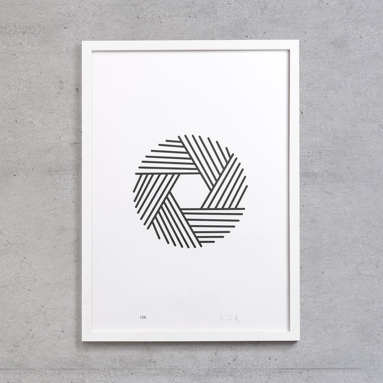 COOPH Aperture Kunstdruck von Emil Kozak Poster signiert