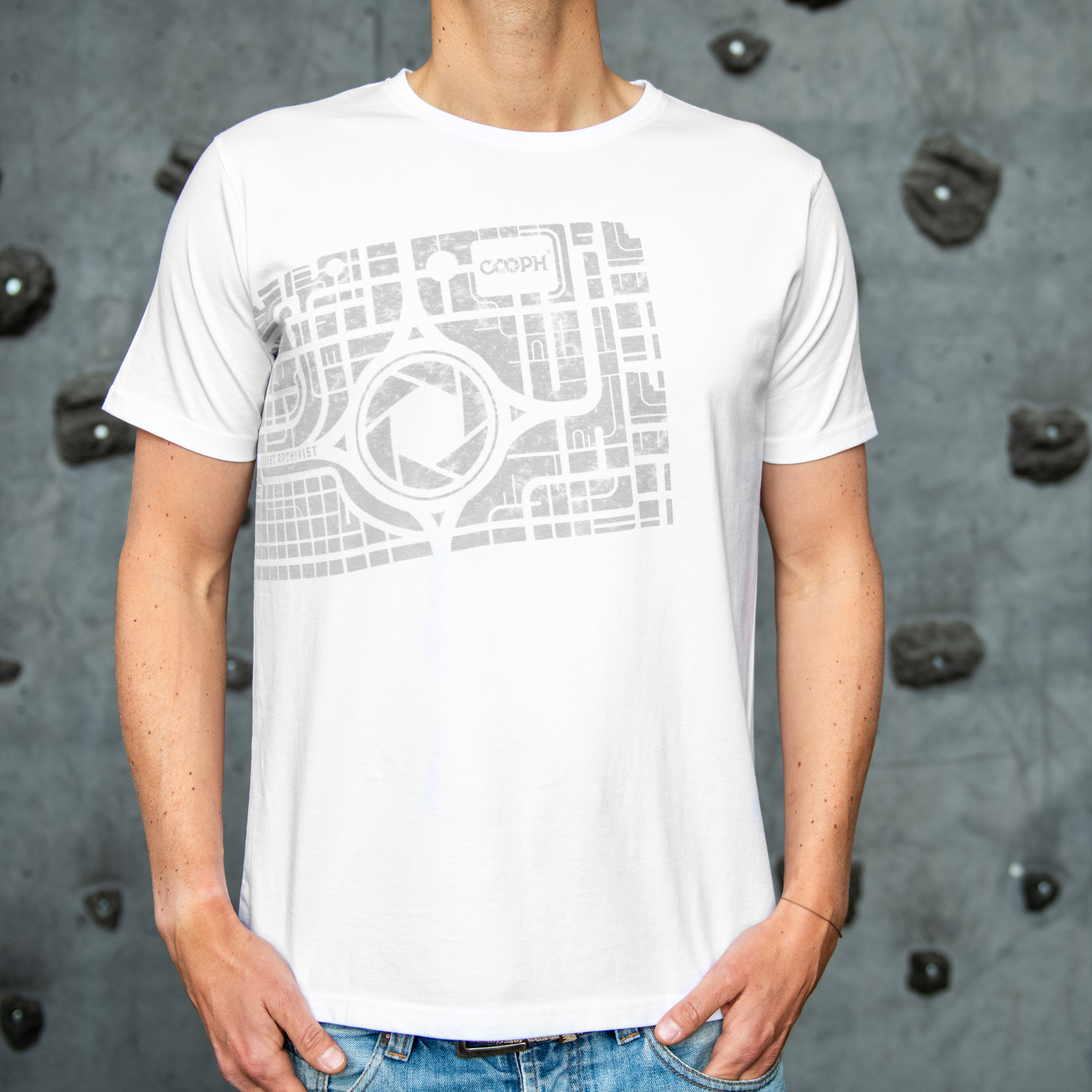 COOPH Street Archivist T-Shirt Größe L Fotografen Print