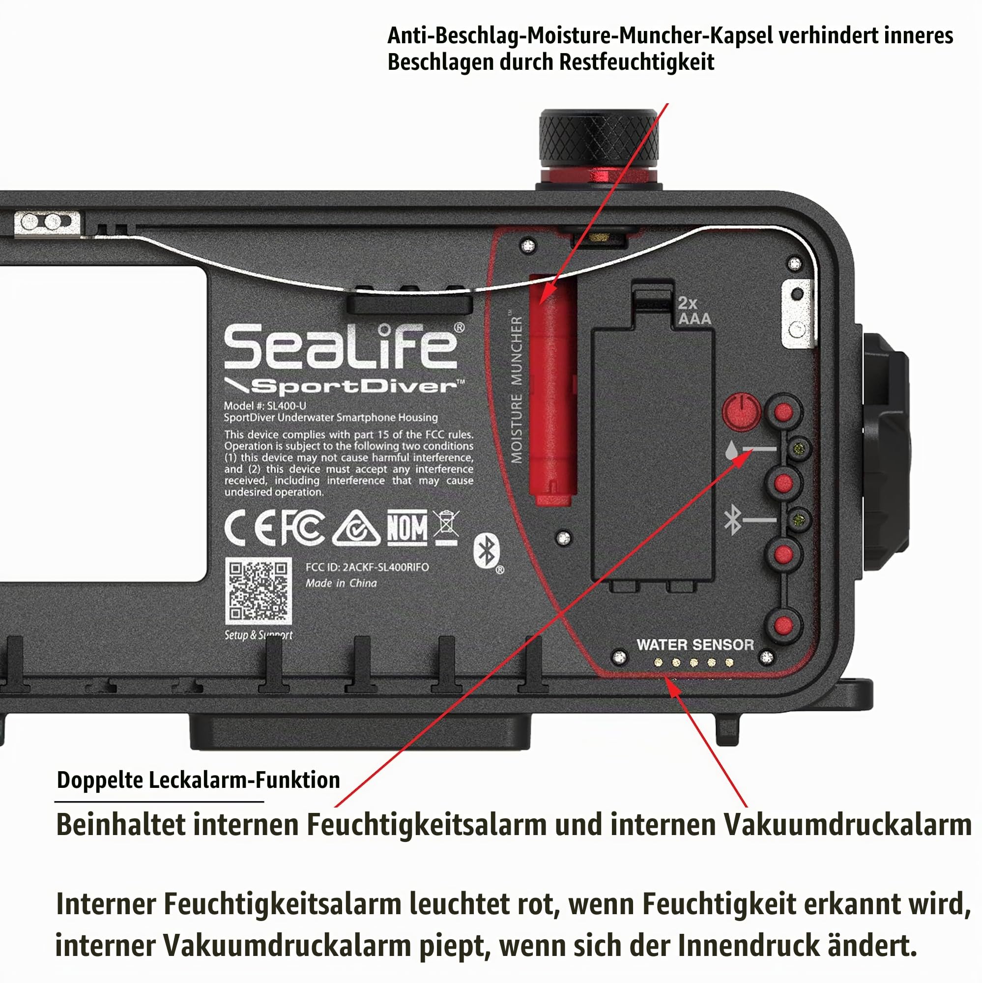 SeaLife SportDiver Pro 2500 Unterwassergehäuse Set 2500 Lumen