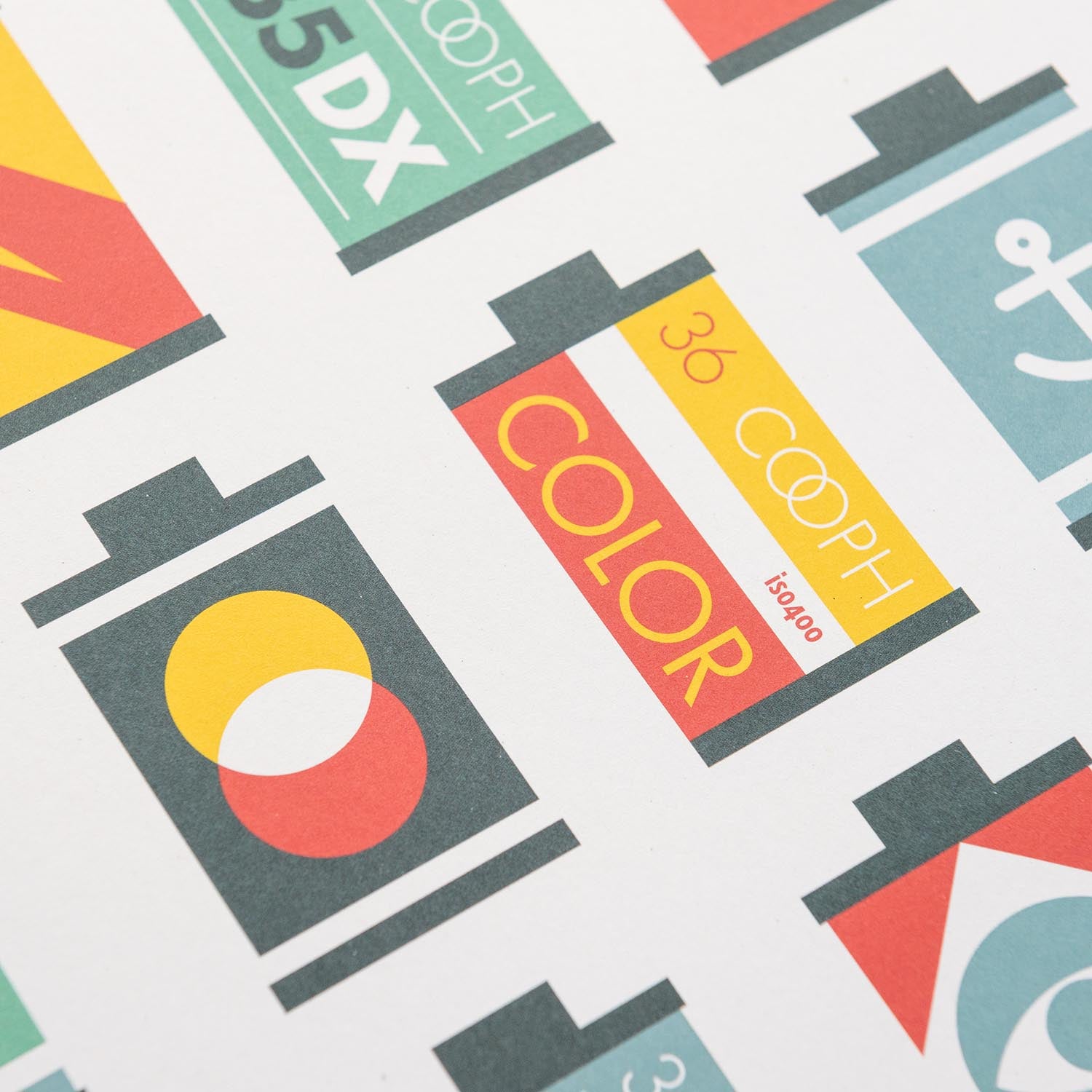 COOPH Art Prints CANISTERS Emil Kozak Kunstdruck signiert