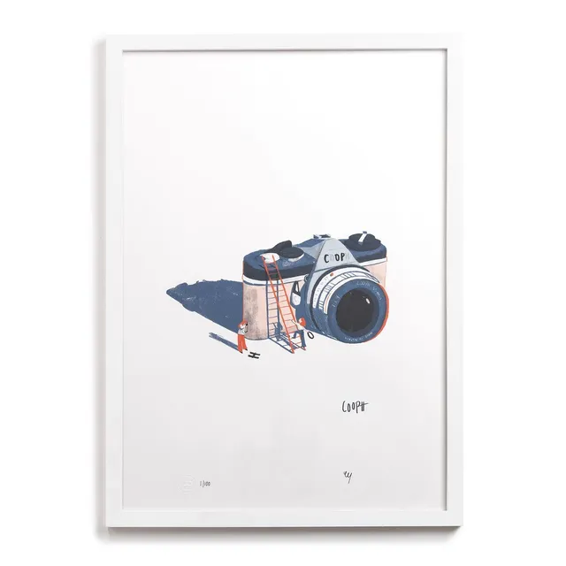 COOPH Camera Art Print Lena Yokoyama Kunstdruck signiert