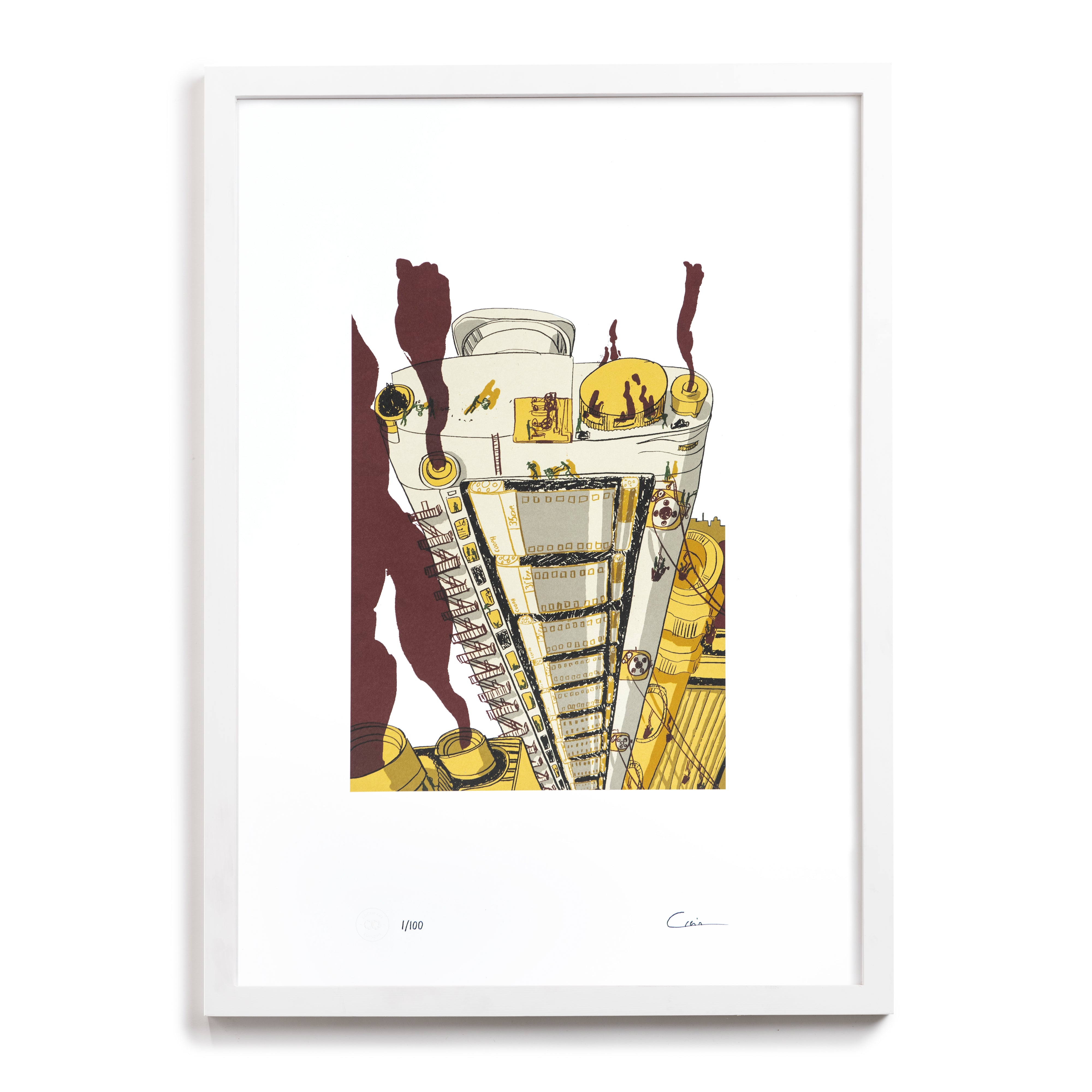 COOPH Art Prints CITY Julian Grein Kunstdruck limitiert