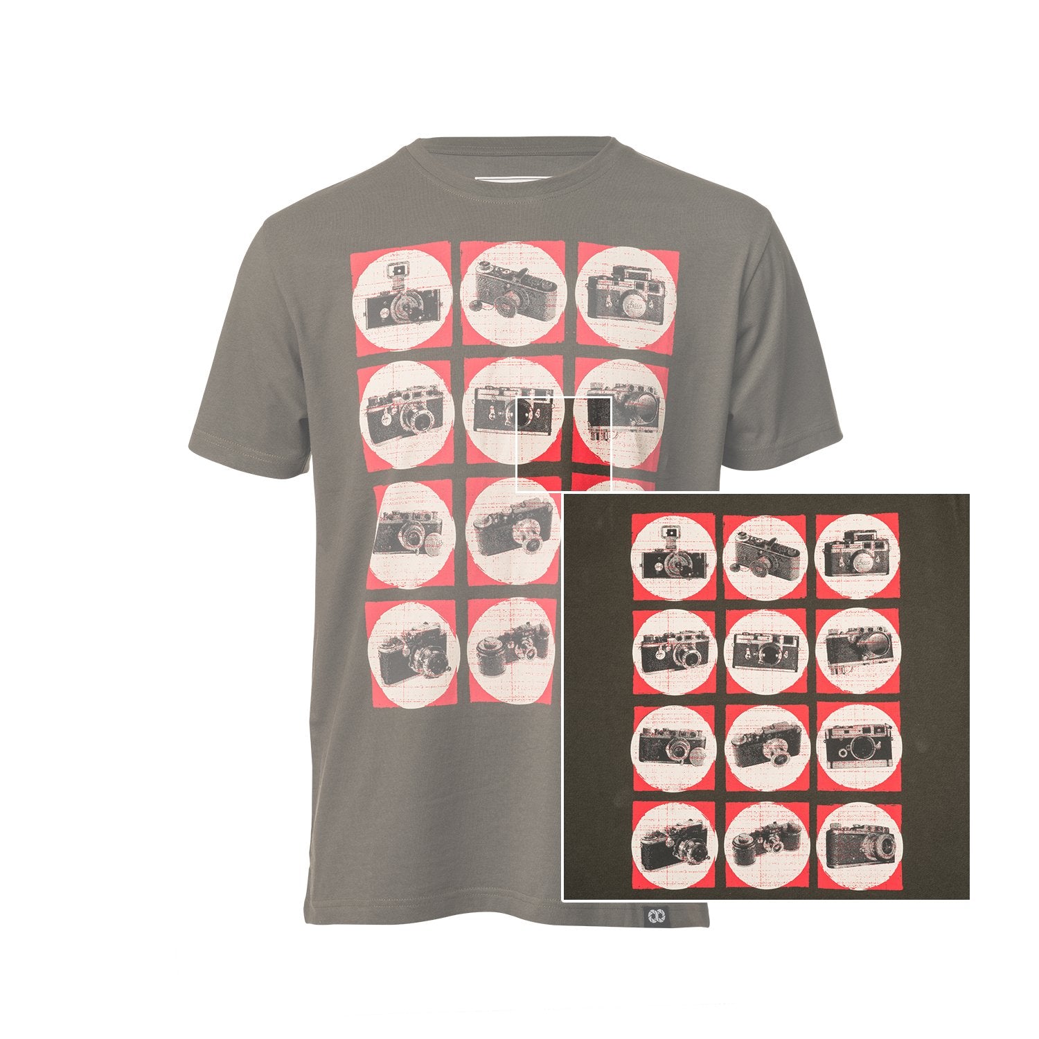 COOPH T-Shirts CAMCHART T-Shirt Herren Schwarz