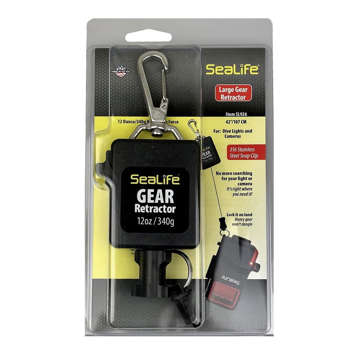 SeaLife SL926 Rückholsystem Karabiner 36 kg