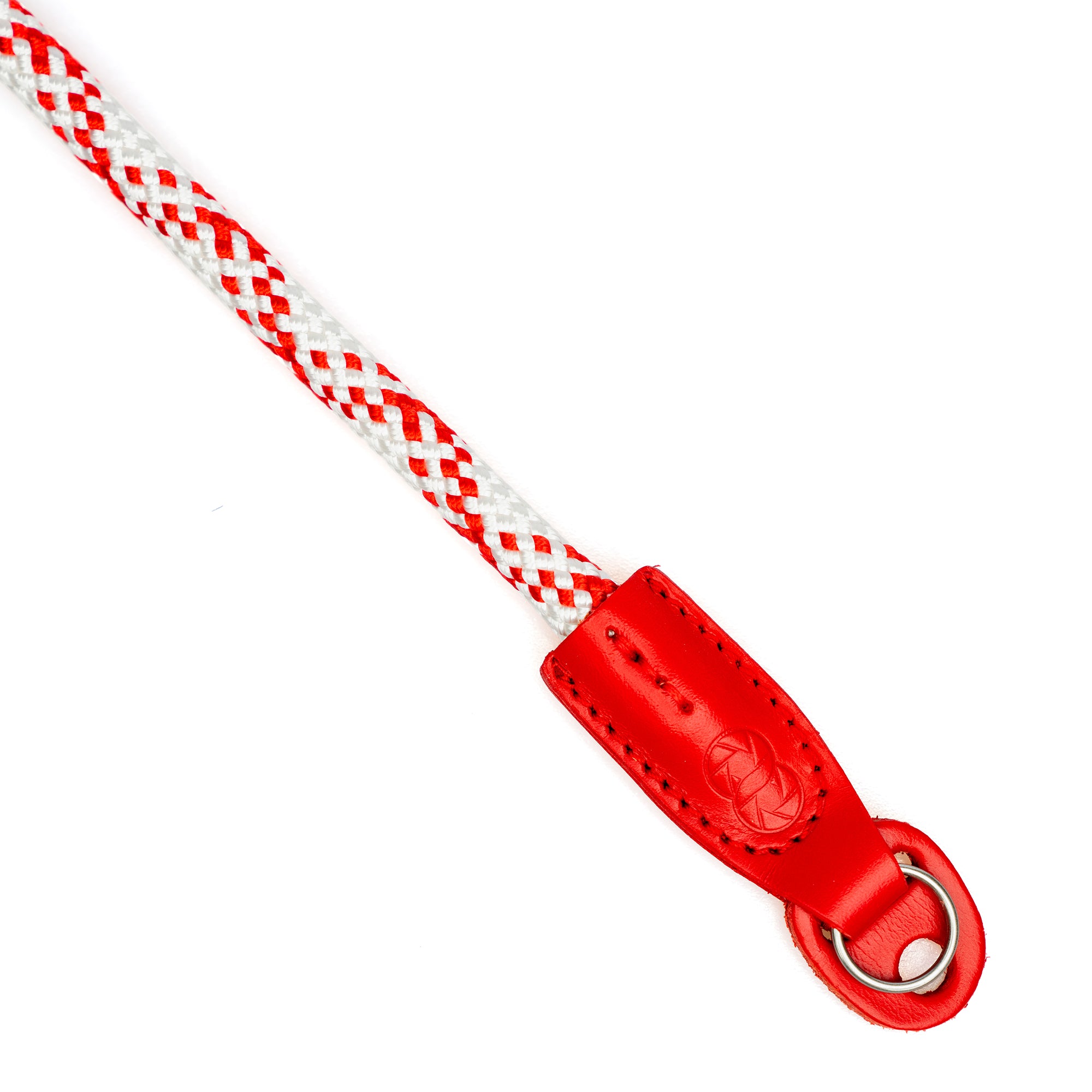 COOPH Koi Kameragurt Rot-Weiß 100 cm Leder