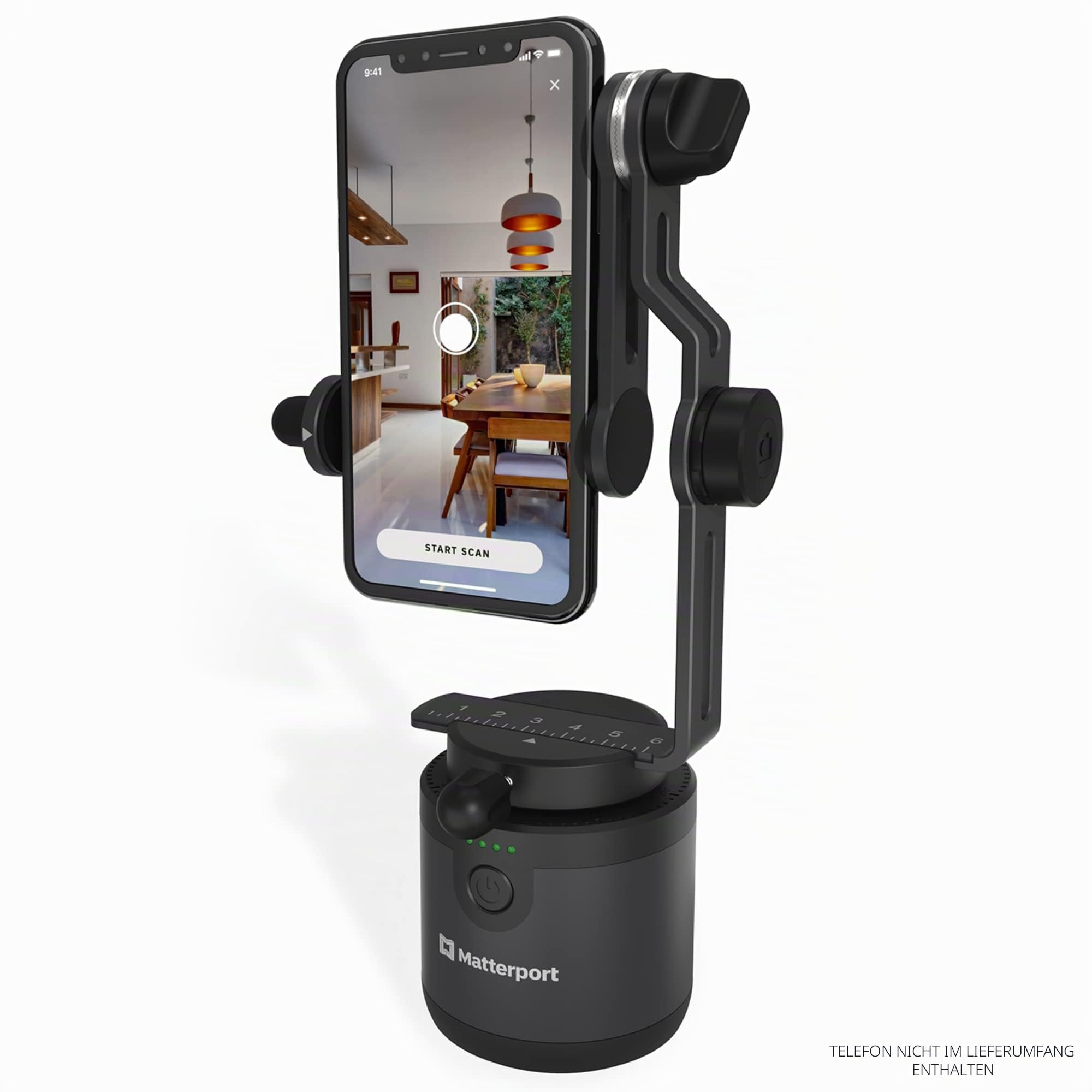 Matterport Axis Gimbal Stabilisator Stativ faltbar