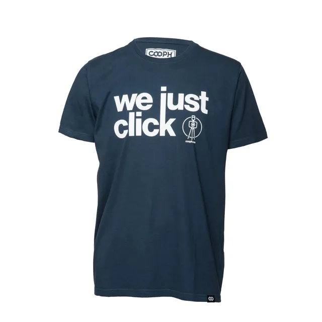 COOPH T-Shirt CLICK Shirt Herren Print Baumwolle