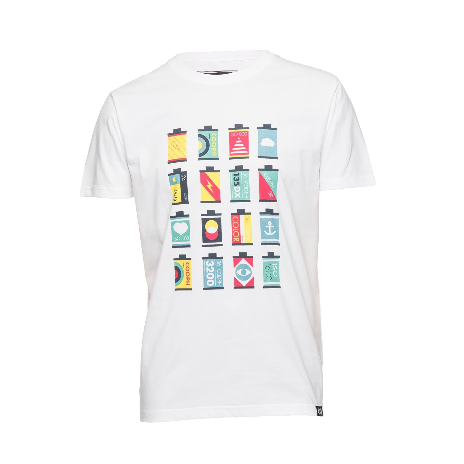 COOPH Canisters T-Shirt Gelb Größe M Fotoprint