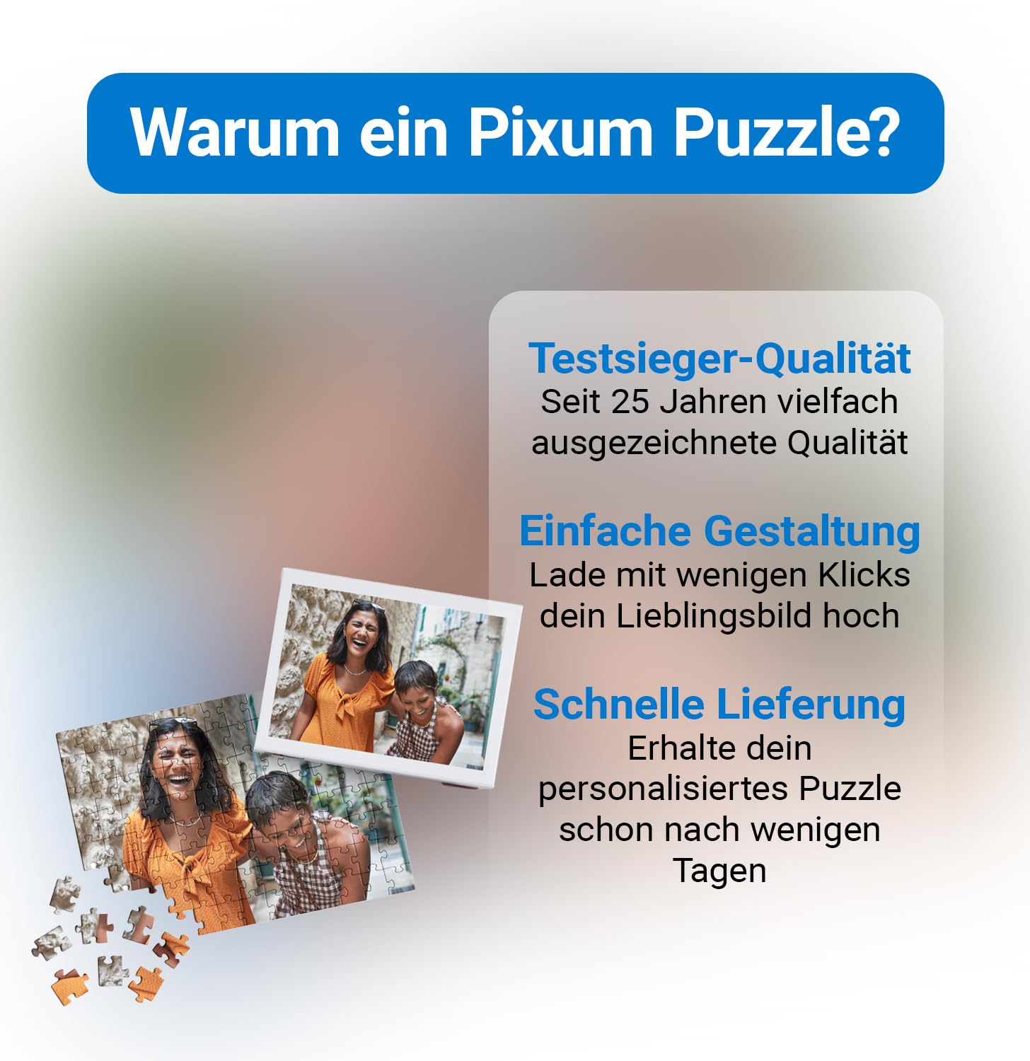 Pixum Fotopuzzle 1000 Teile Puzzle Hoch eigenes Foto