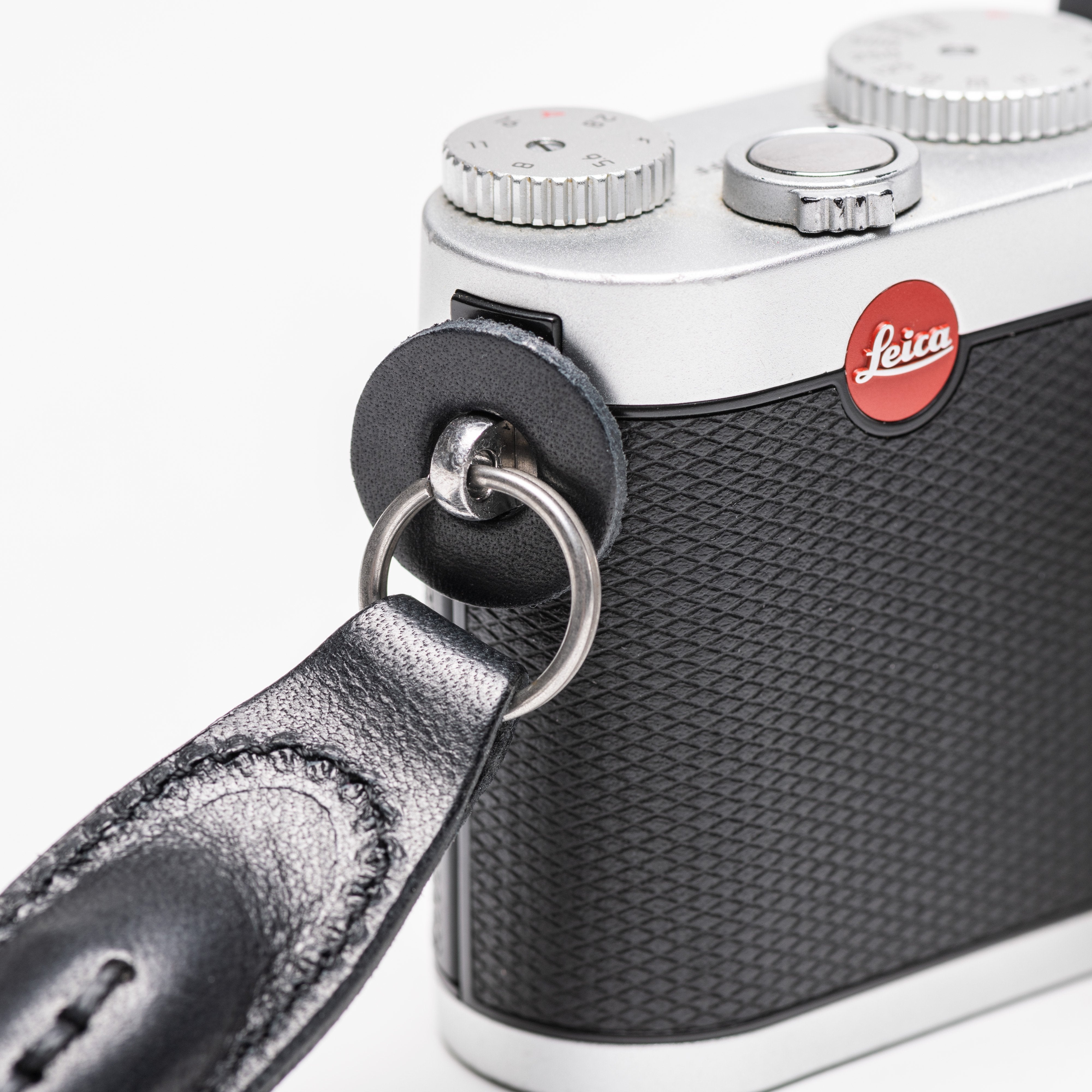 COOPH Leica Rope Strap Kameragurt Schwarz 100 cm Stahlring