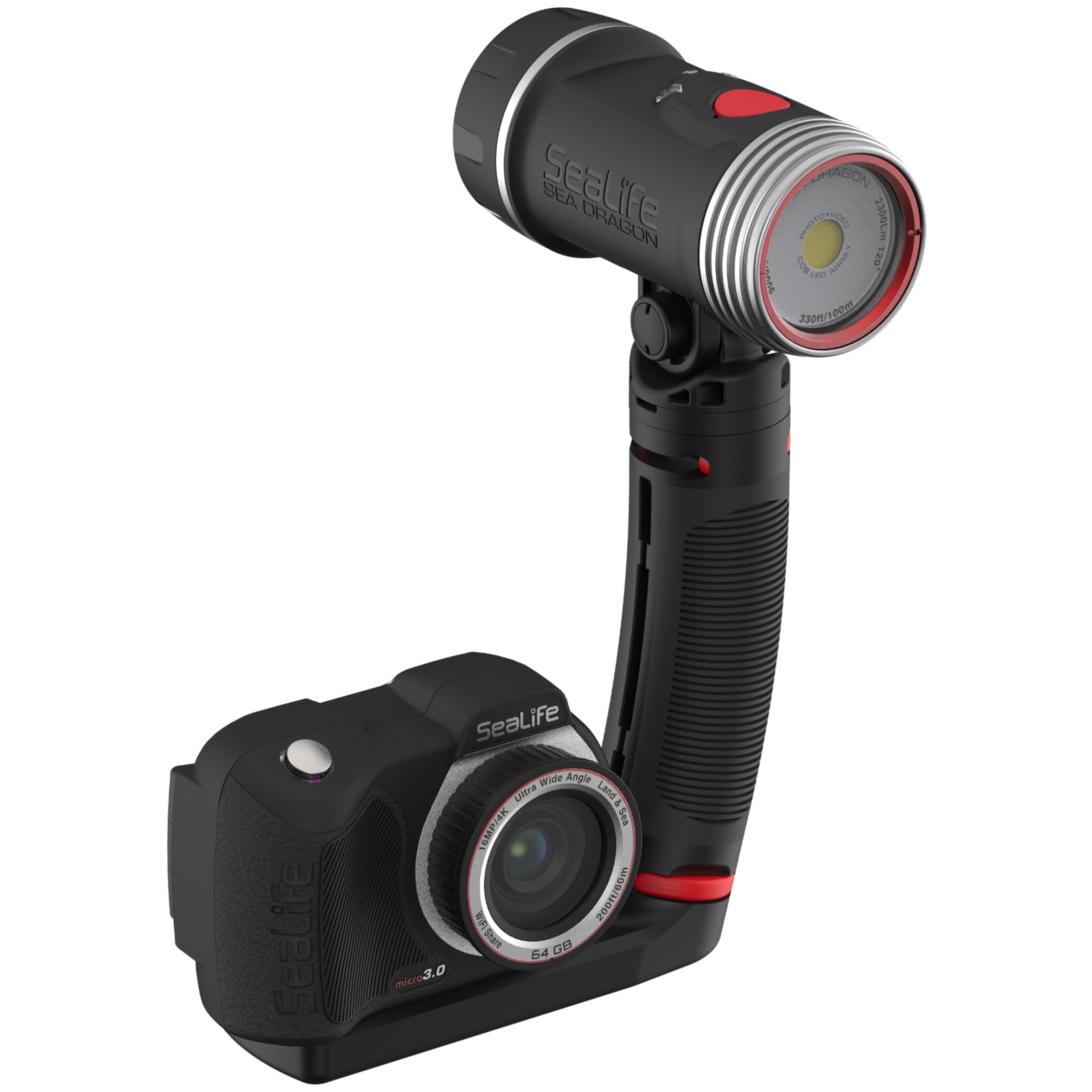 SEA LIFE Sea Dragon Lights 2300F LED Leuchte Tauchen Video