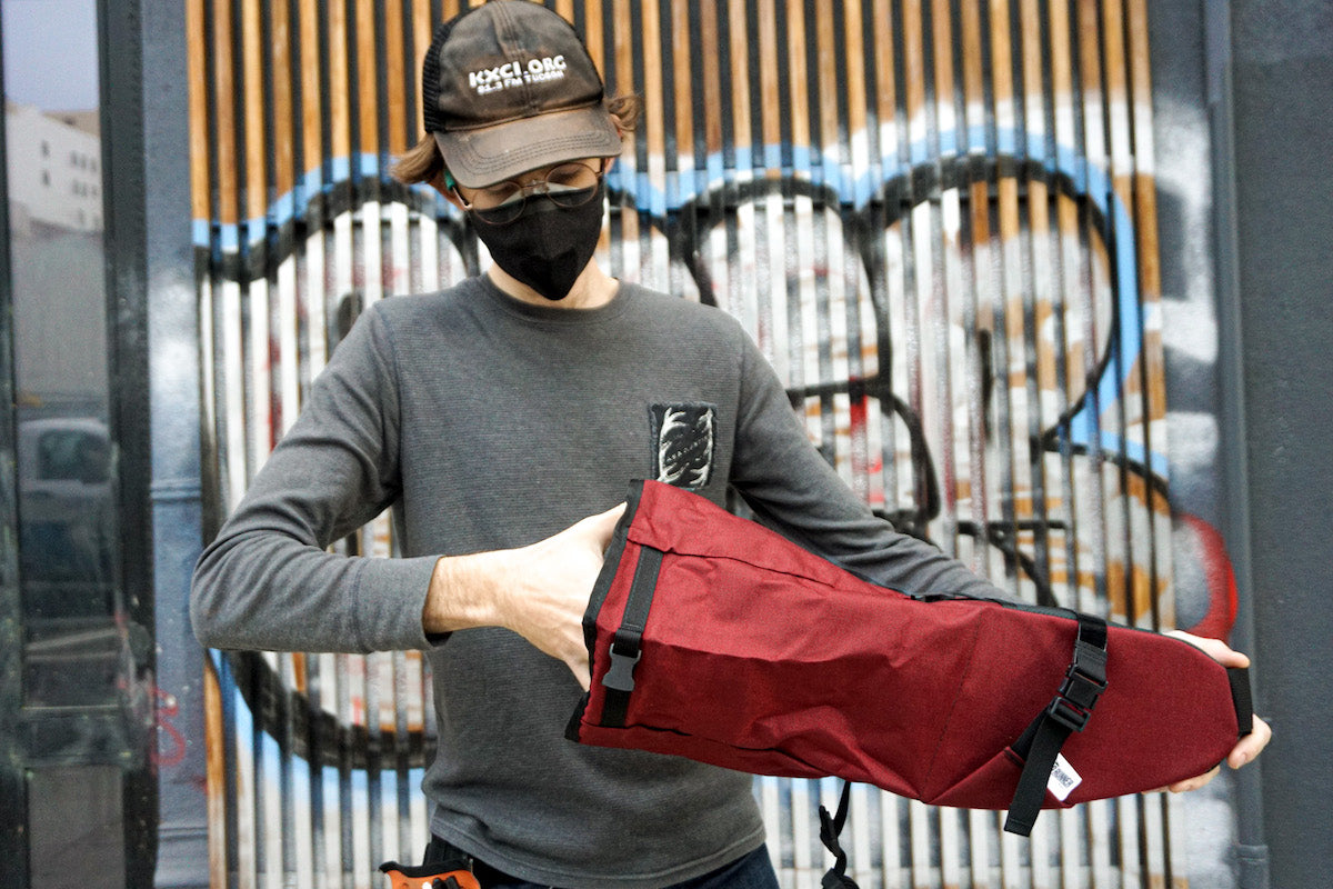 Road Runner Sleeper Satteltasche 6L Schwarz Cordura wasserdicht