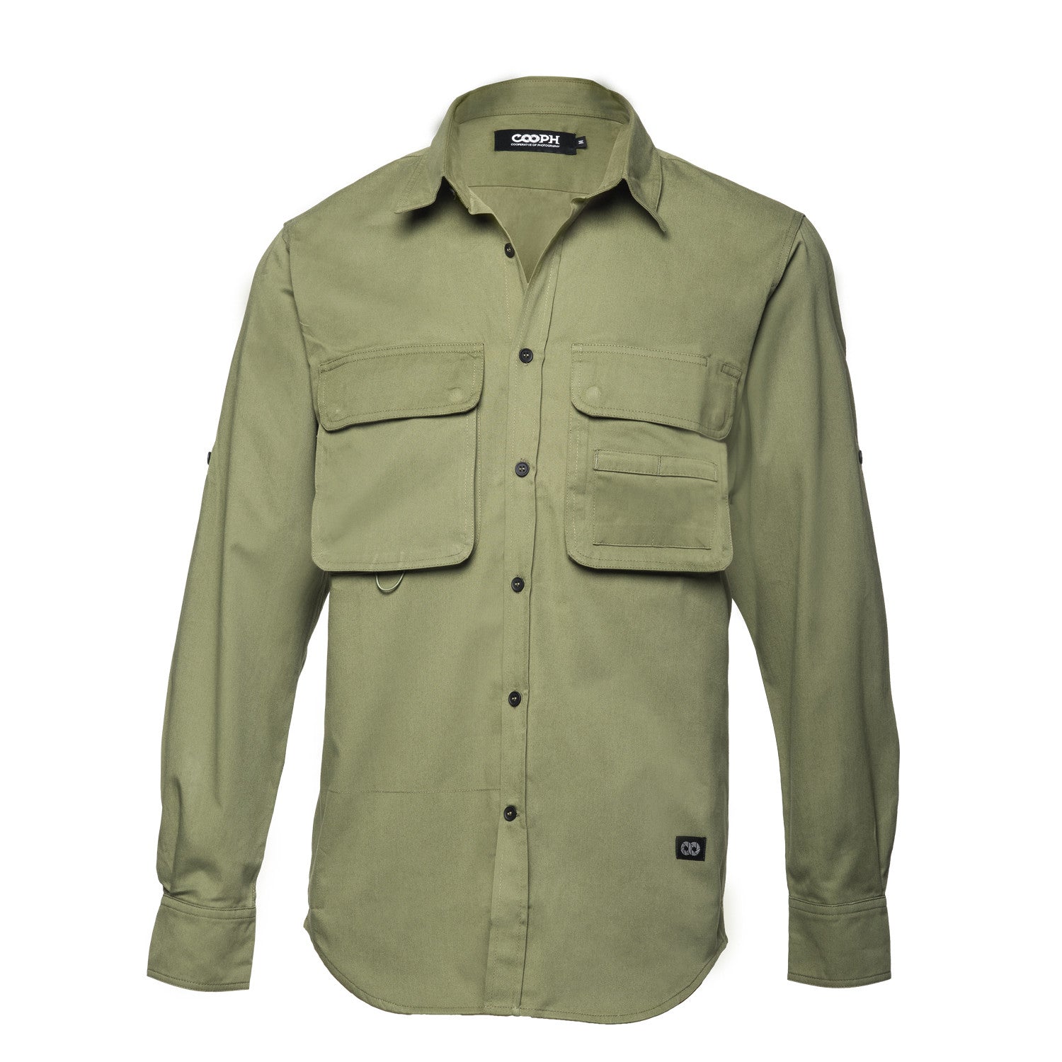 COOPH The Hunter Big Pocket Shirt Herrenhemd mit Taschen