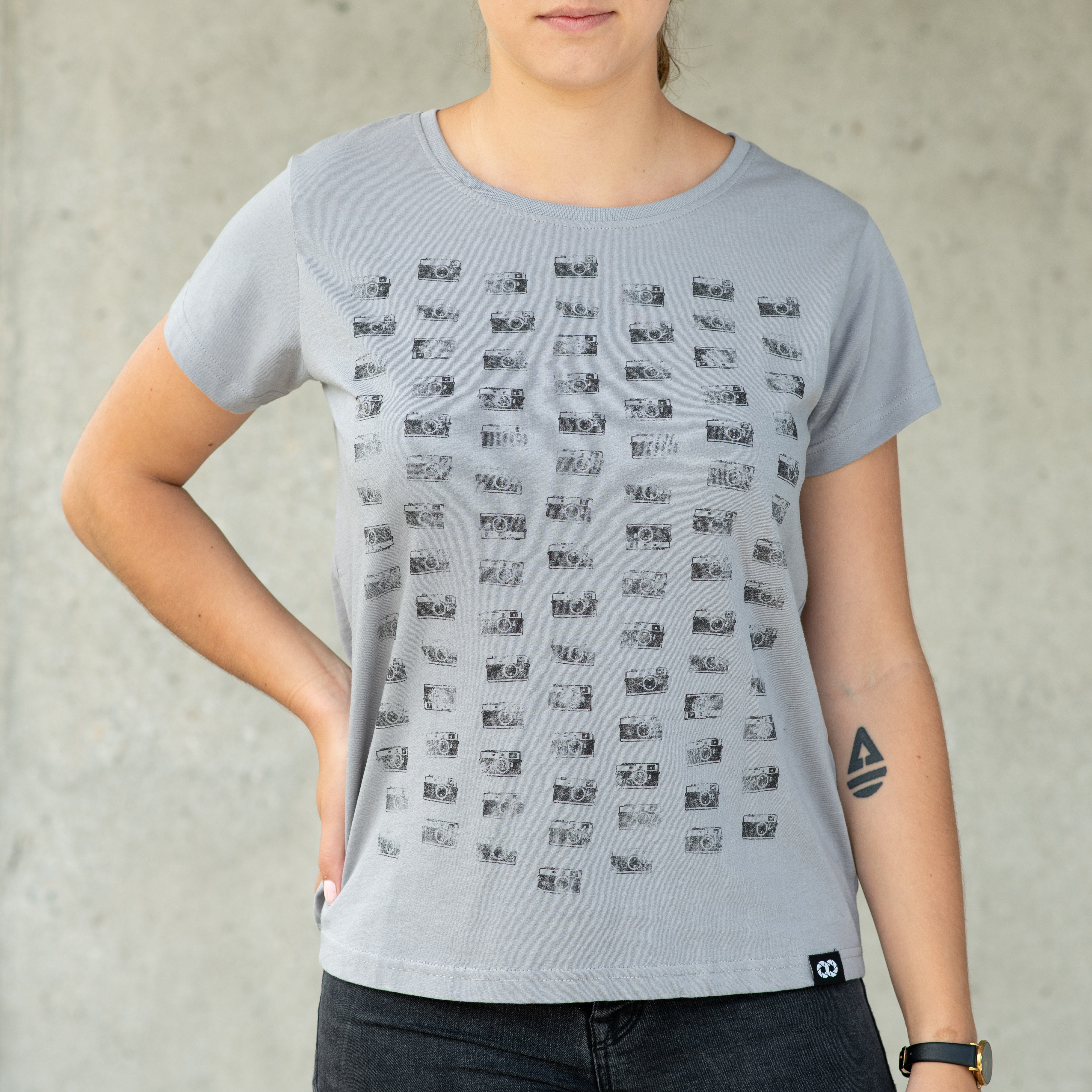COOPH LEICA STAMP T-Shirt Damen Größe M Print