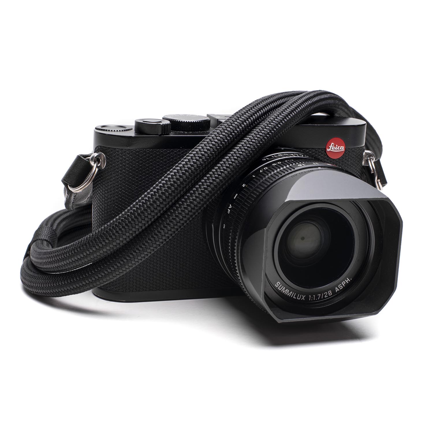 COOPH Leica Double Rope Strap Kameragurt Schwarz 126cm