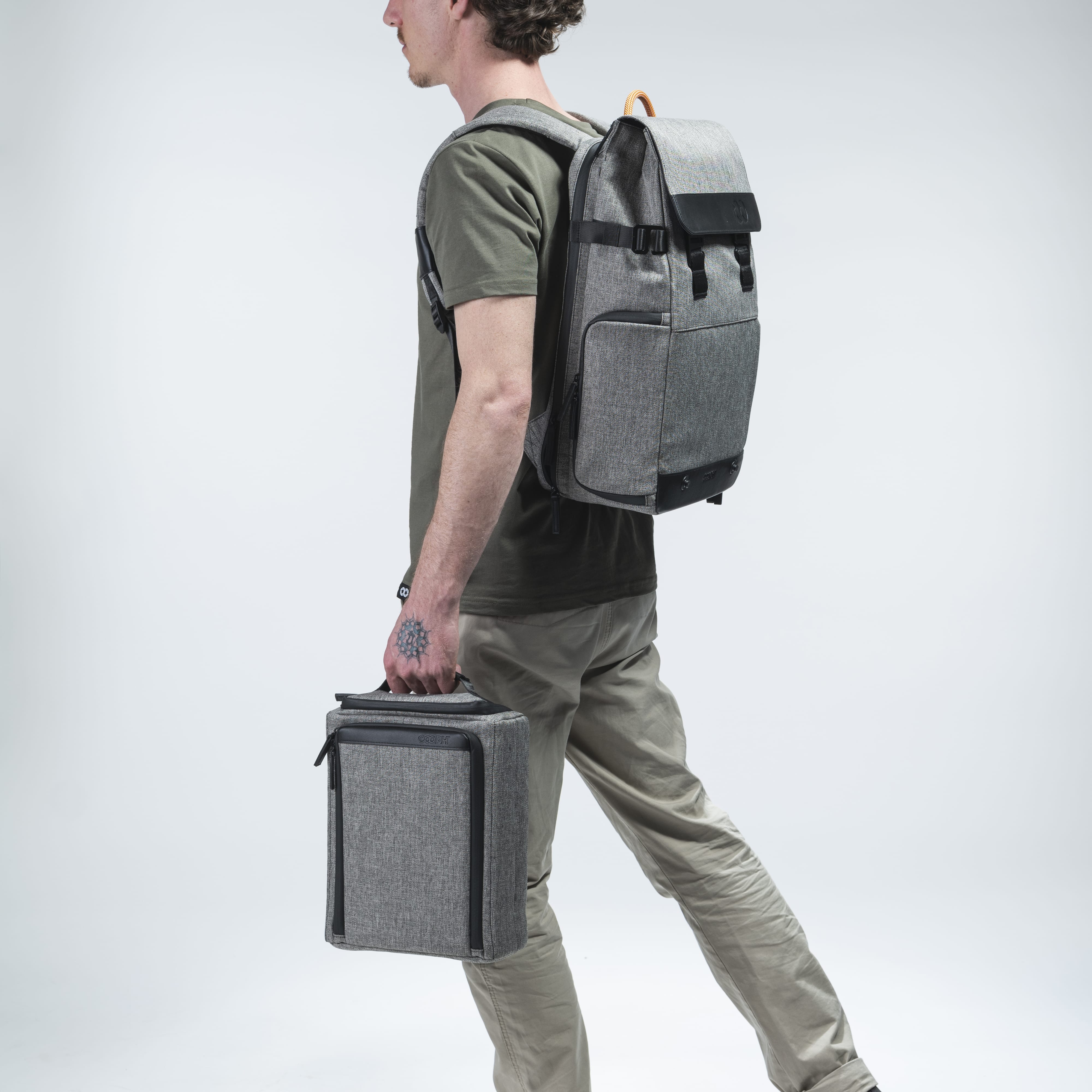 COOPH HelioFlex Camera Cube Bag Kameratasche Charcoal Black gepolstert