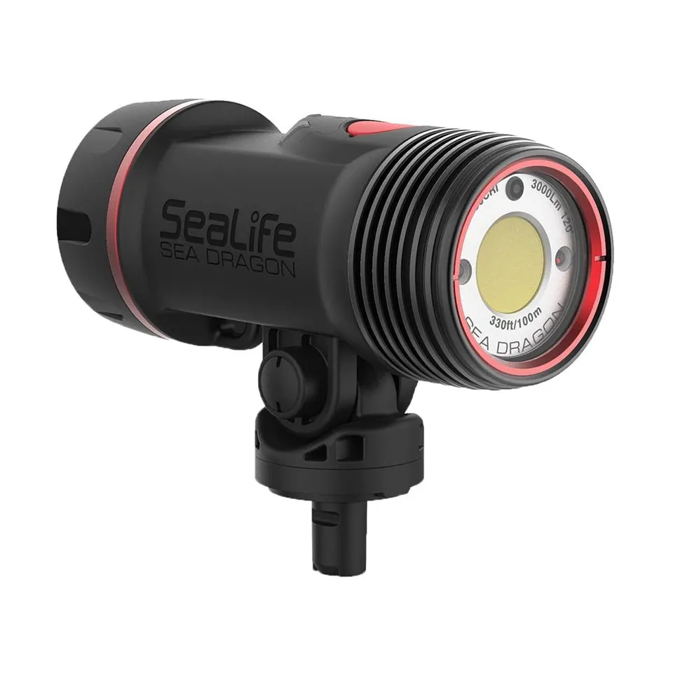 SEALIFE Sea Dragon 3000F Tauchleuchte 3000 Lumen 100m schwarz