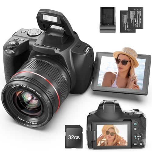 NBD Digital Camera DSLR Digitalkamera 4K 64MP 64GB WLAN