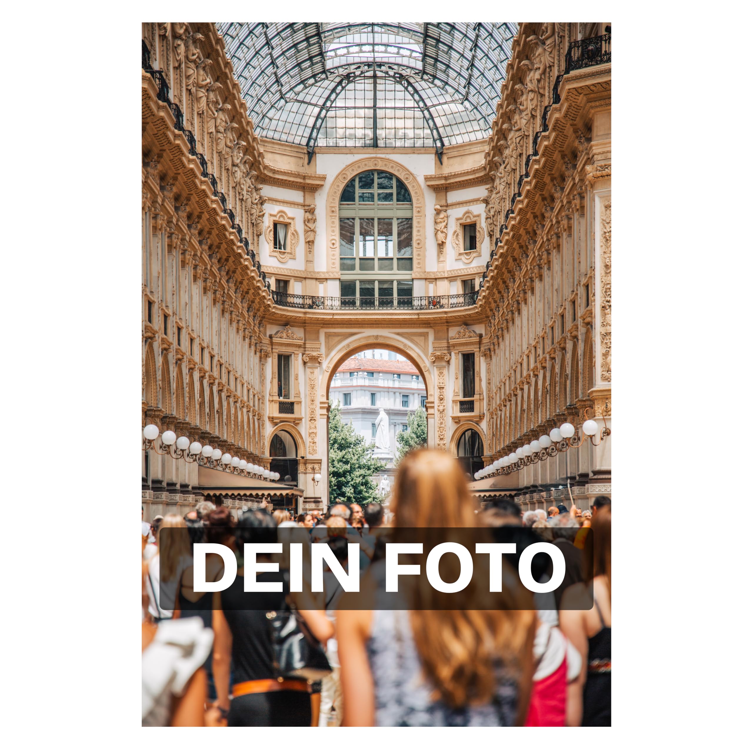 Pixum Foto auf Alu-Dibond Bild 40x40 Quadratisch Matt