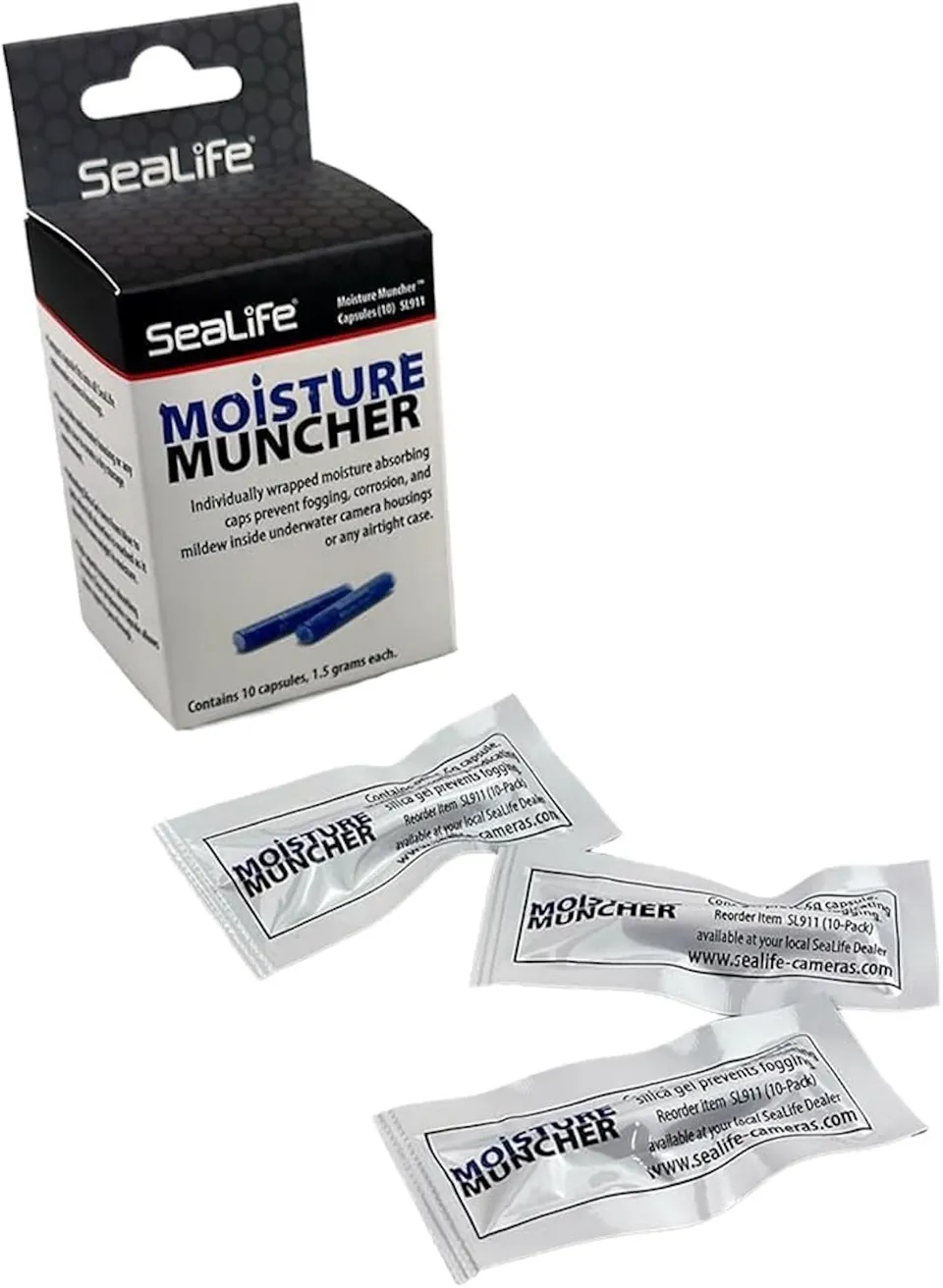 SeaLife SL911 Moisture Munchers Trockenmittel 10er Pack