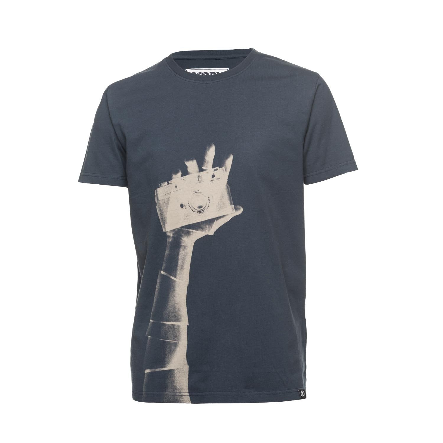 COOPH Snapographer T-Shirt Herren Blau mit Print