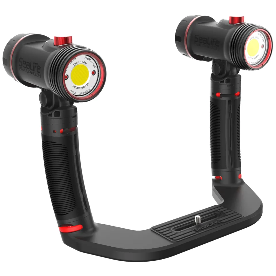 SEA LIFE Sea Dragon Duo 6000 Unterwasser LED Set 2x3000 Lumen